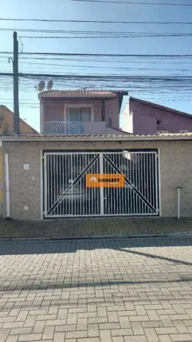 Sobrado com 3 dormitórios à venda, 161 m² por R$ 700.000,00 - Calmon Viana - Poá/SP