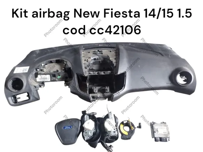 Kit airbag new fiesta 14/15 1.5