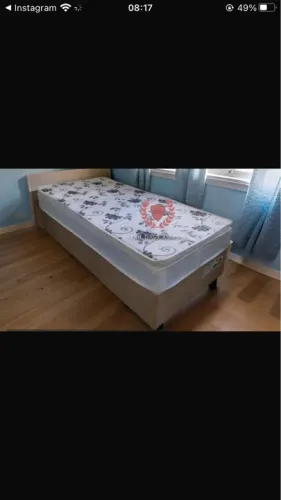 CAMA DE SOLTEIRO NÃO PRECISAR DE COLCHÃO POR APENAS 450,00