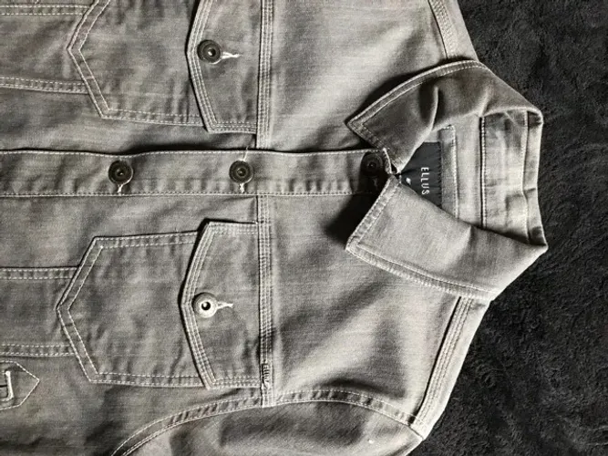 Ellus Jaqueta Jeans (cinza Medio) Tamanho P UNISSEX