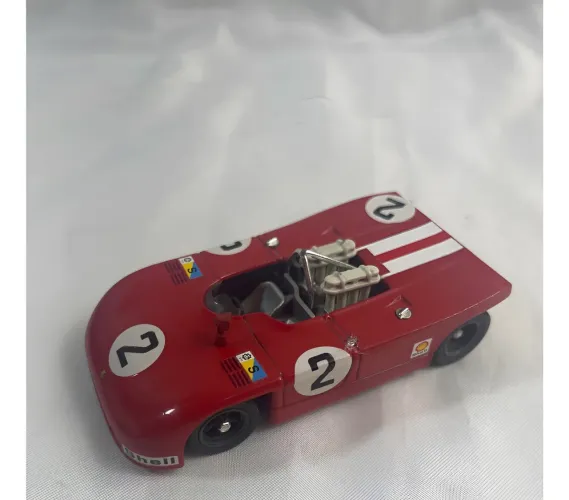 Miniatura Porsche 908/3 Best Model 1/43 . Vermelho (Usado)