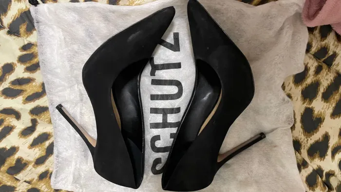 Scarpin Schutz Preto -número 35
