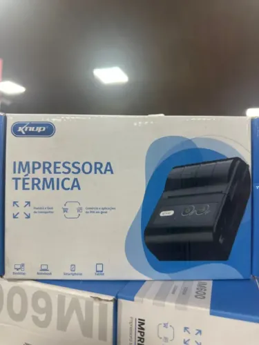 Impressora térmica (cabo e bluetooth)