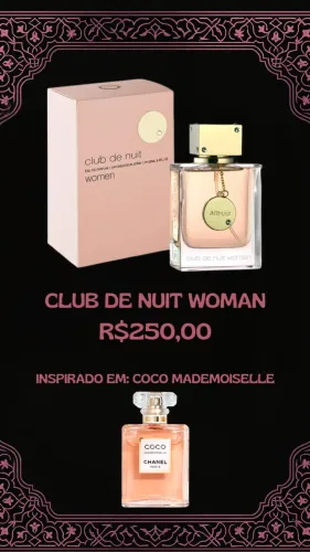 Club de Nuit Woman 105ML - Varejo e Atacado