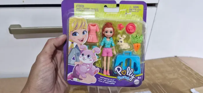 Polly pocket (lila e seu coelho) - NOVA