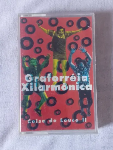 Fita k7 Graforréia Xilarmônica - Coisa de Louco II 1995