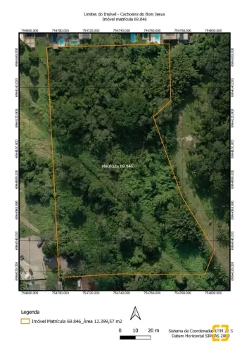 Terreno a venda no Jardim nova cachoeira