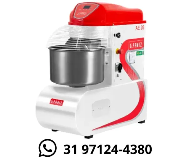 Amassadeira Espiral 25 KG G.Paniz 220v Monofásica