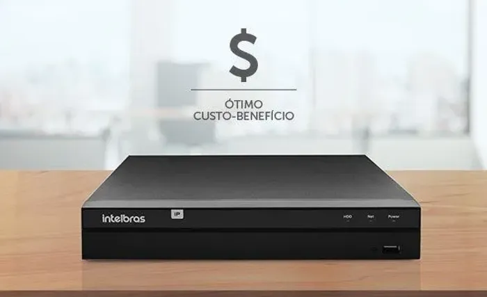 Gravador de Imagem Intelbras NVD 1316 com HD 2TB WD Purple