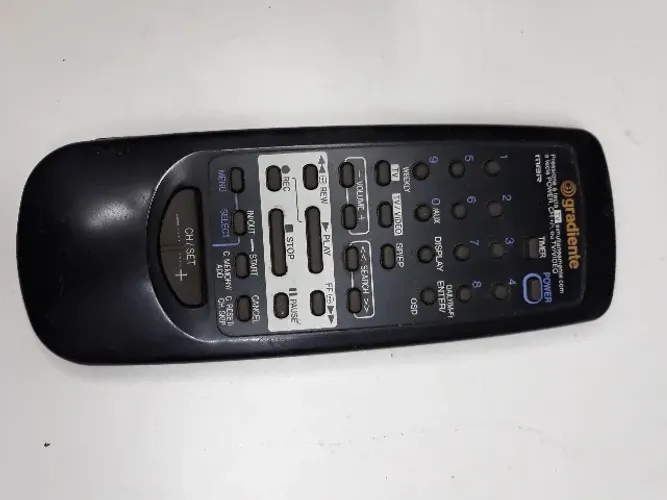 Controle de Vídeo Cassete Gradiente Gv-408