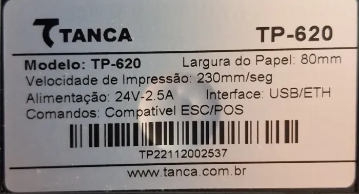 Impressora Tanca TP-620