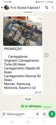 Carregador de celular 