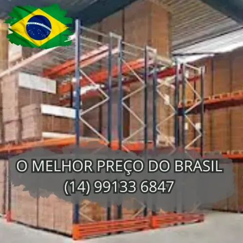 Porta palete e mini porta palete de aço para galpão 