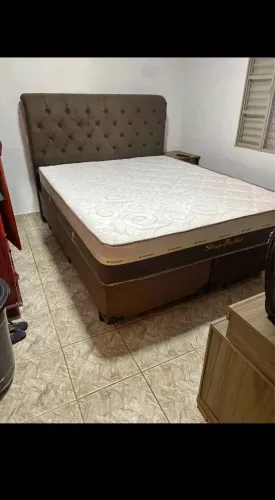 Cama box casal hoje
