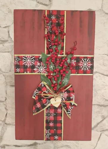 Quadro Natal (vermelho)
