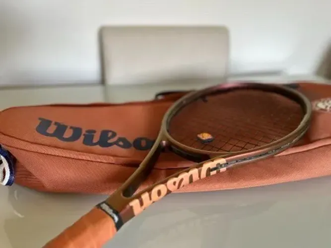 Raquete De Tênis Wilson Pro Staff + Bag Raqueteira Rolland Garros