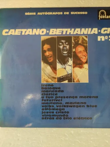 LP CAETANO-BETHANIA E GIL N2