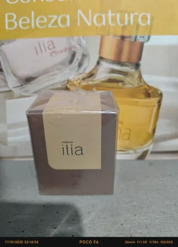 Deo Parfum Feminino Natura Ília Tradicional 