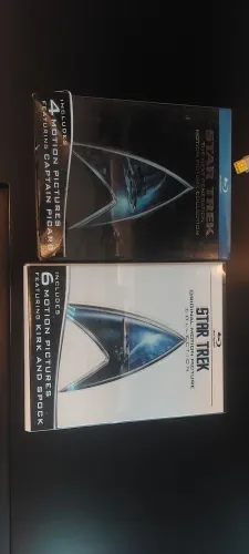 Combo Coleções Blu Ray Star Trek - Jornada nas estrelas - Raríssimo- Item de colecionador