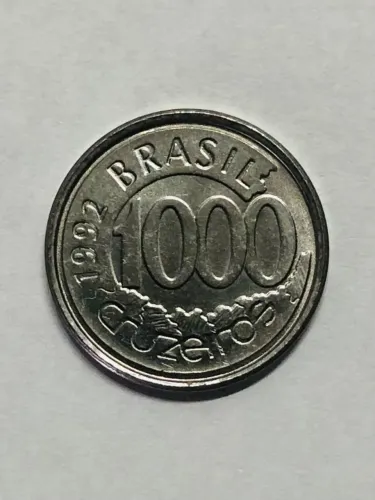 Moeda de 1000 Cruzeiros - 1992