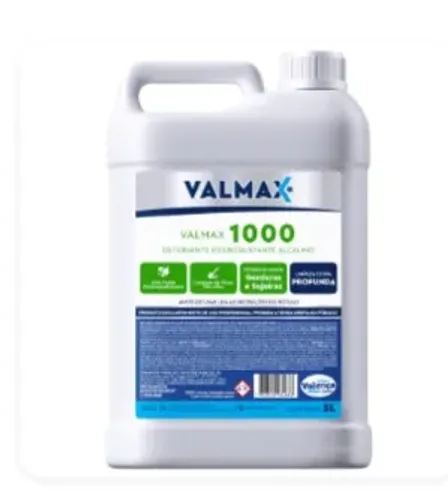 VALMAX 1000 DESINCRUSTANTE ALCALINO 5L CX C/2