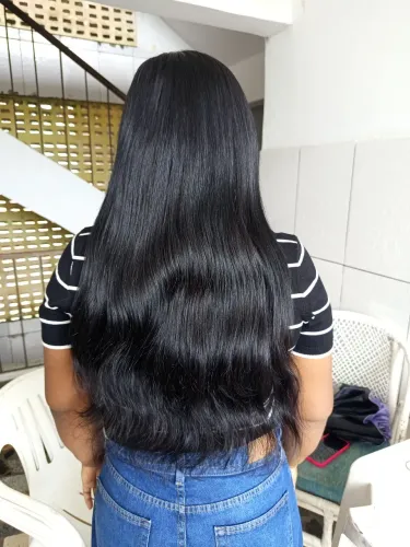 Aplicação / Colocação De mega Hair