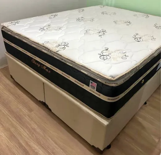 Cama Box Sleep Max Ortosleep