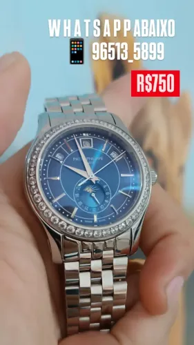 Relógio PATEK PHILIPPE AUTOMÁTICO PREMIUM 
