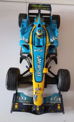 ( Leia ) Carrinho Controle Remoto F1 Renault Alonso 2006