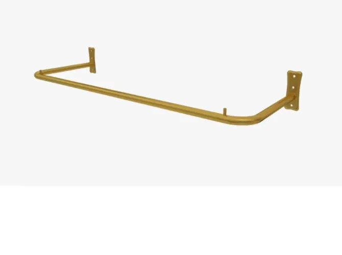 Arara de roupas 1,20cm dourado