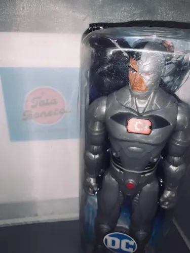 Boneco cyborg 30 cm Dc sunny novo
