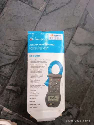 Alicate wattímetro ET-4080