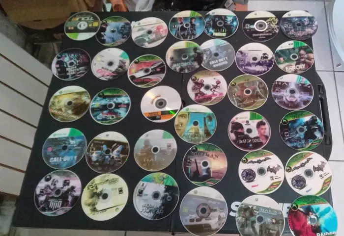 Coleção de 40 Jogos Xbox 360 Paralelos 