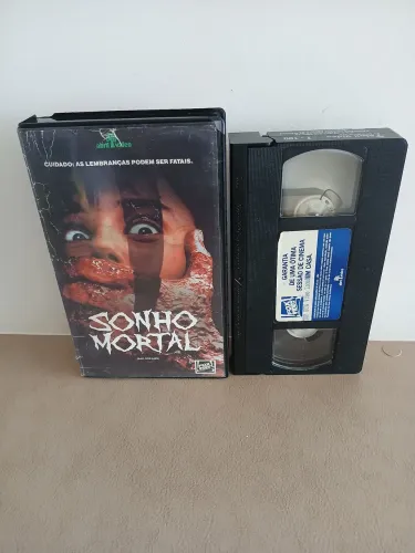 VHS Sonho Mortal - Bad Dreams - Raríssima 
