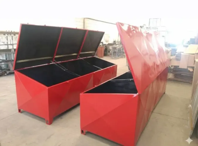 Lixeira grande capacidade 2800lts
