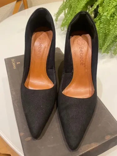 Sapato de Salto Alto Bebecê Preto/N°34