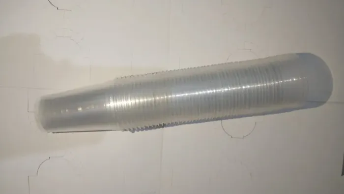 100 COPOS 300ML COM TAMPA BOLHA SEM FURO AÇAI