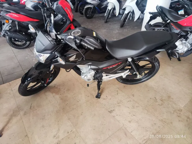 HONDA CG FAN 160 VERMELHA 2025 0 KM SHALON MOTOS