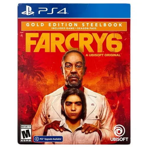Far cry 6 Gold edition Steelbook PS4 (Lacrado)