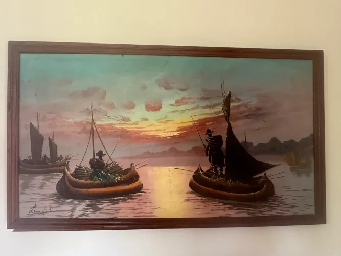 Pintura a óleo 0,94 x 0,54