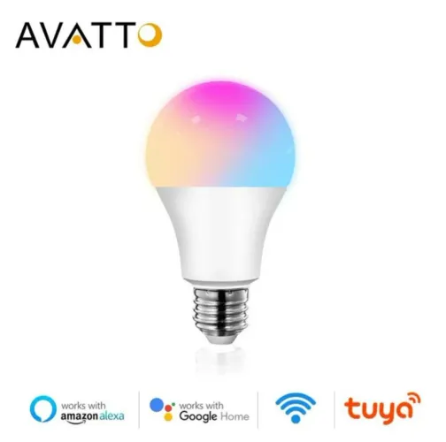 Lâmpada Inteligente 15w AVATTO RGB - Alexa