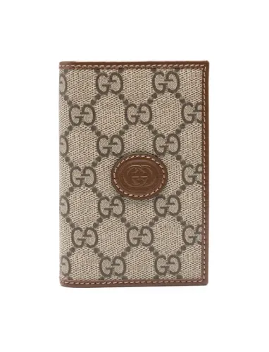 Carteira card organizer Gucci GG supreme Original completa DS