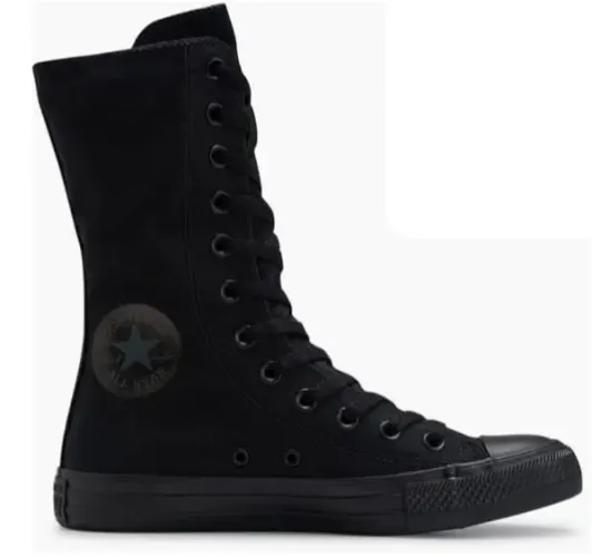 Bota Cano Alto Converse Chuck Taylor All Star - Preta (N°: 36)