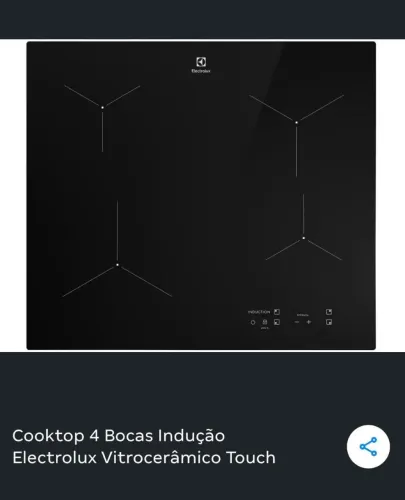 Fogão Elétrico por Indução