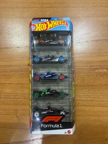 Pack 5 Hot Wheels Fórmula 1