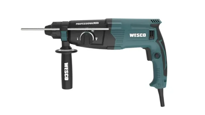 MARTELETE PERFURADOR ROMPEDOR WESCO SDS PLUS 900W 3,2J 220V