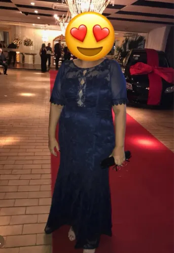 Vestido Social - tamanho 46