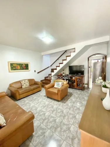 Sobrado à venda, 142 m² por R$ 799.000,00 - Mauá - São Caetano do Sul/SP