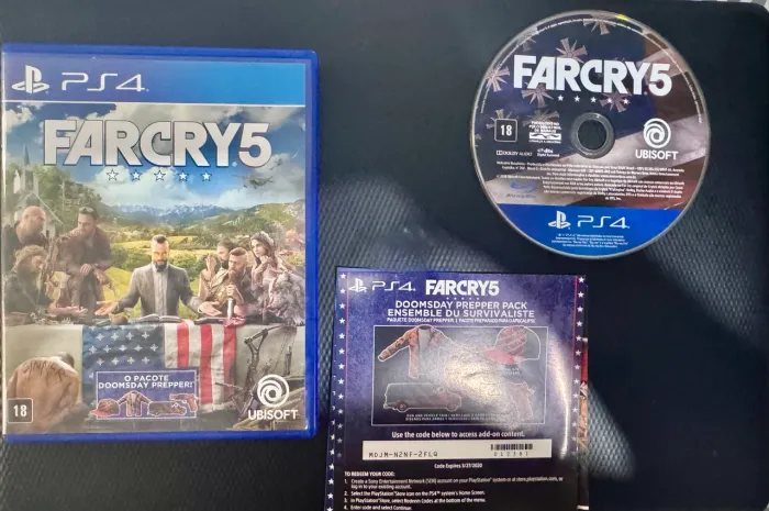 Far Cry 5 PS4 Mídia Física Original