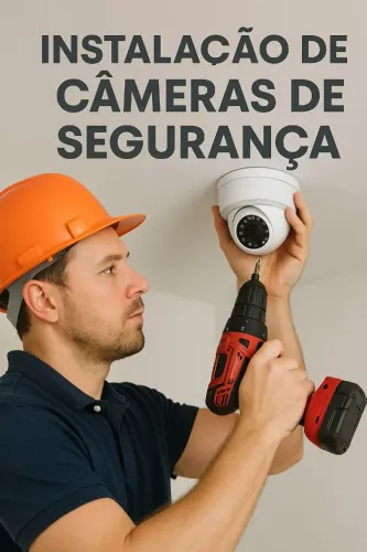 Instalação Profissional de Câmeras de Segurança - Proteja Seu Lar ou Empresa!